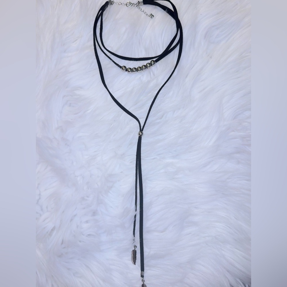 Black and Silver Women's Necklace